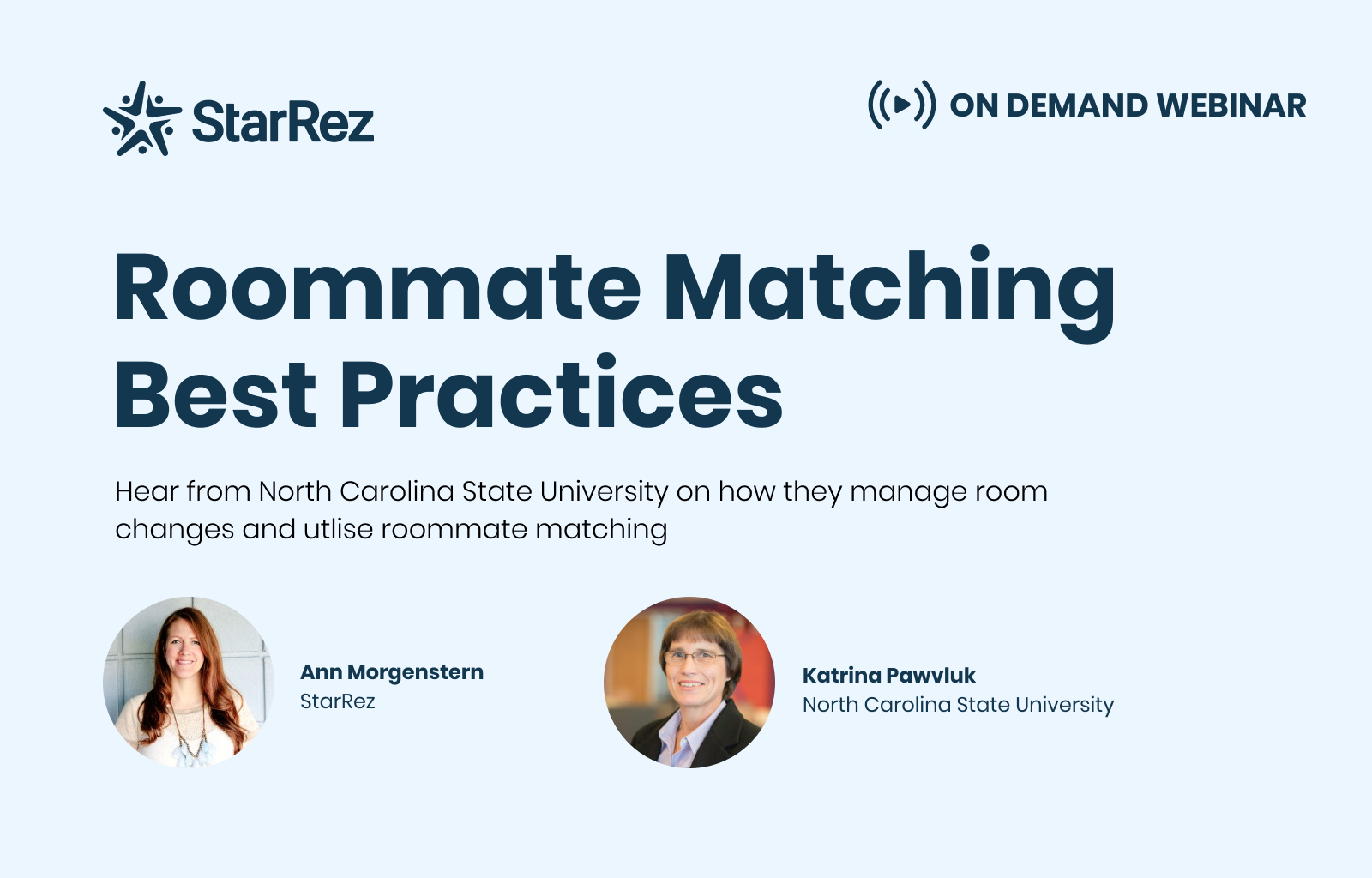 Roommate Matching Best Practices inars StarRez